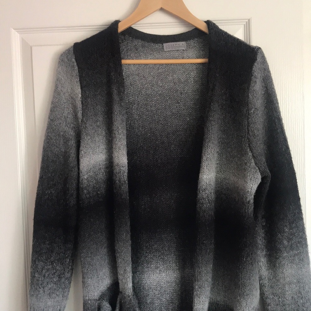 Long duster sweater